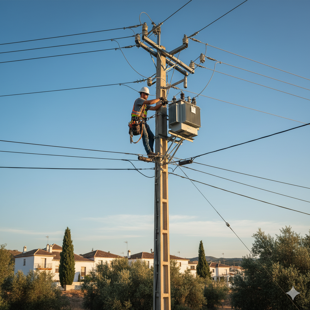 Gestión de tendidos eléctricos